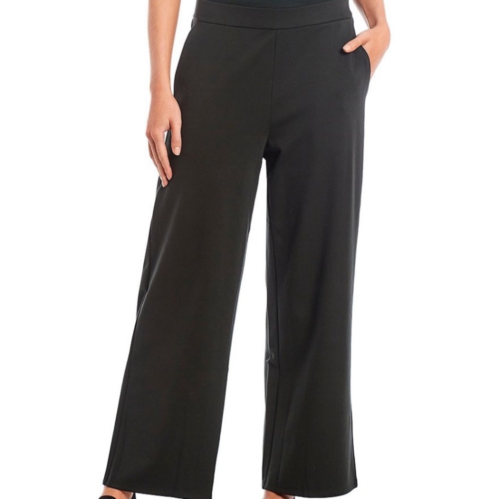 Eileen Fisher Wide Leg Elastic Pants